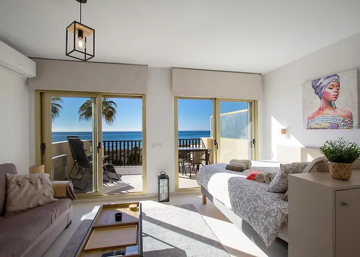 Beach Front Studio In Elviria