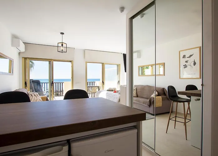 Beach Front Studio In Elviria
